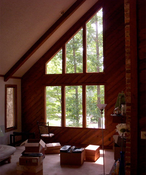 Living room - before