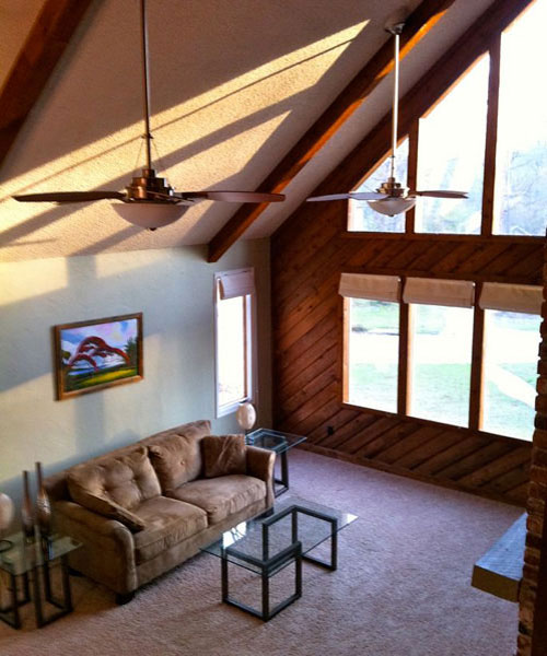Living room - after