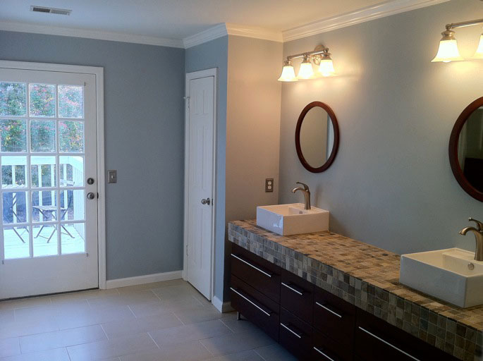Master bathroom - after