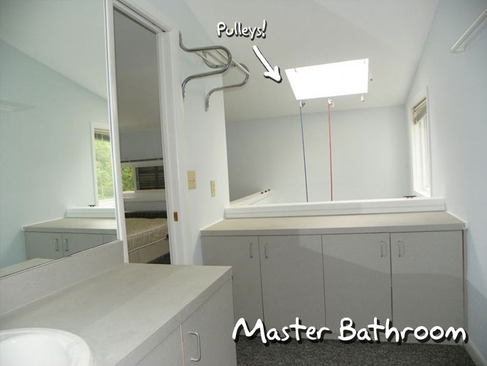 Master bathroom