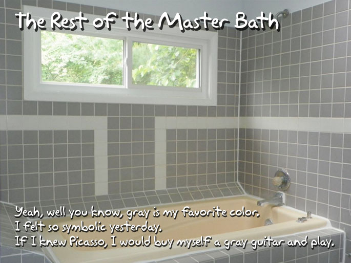 Master bathroom