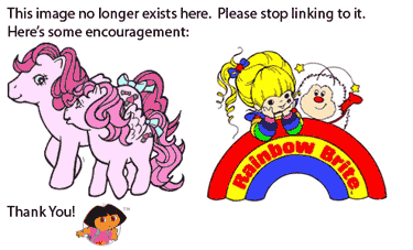 Rainbow Pony Explorers say STOP HOTLINKING MY IMAGES!
