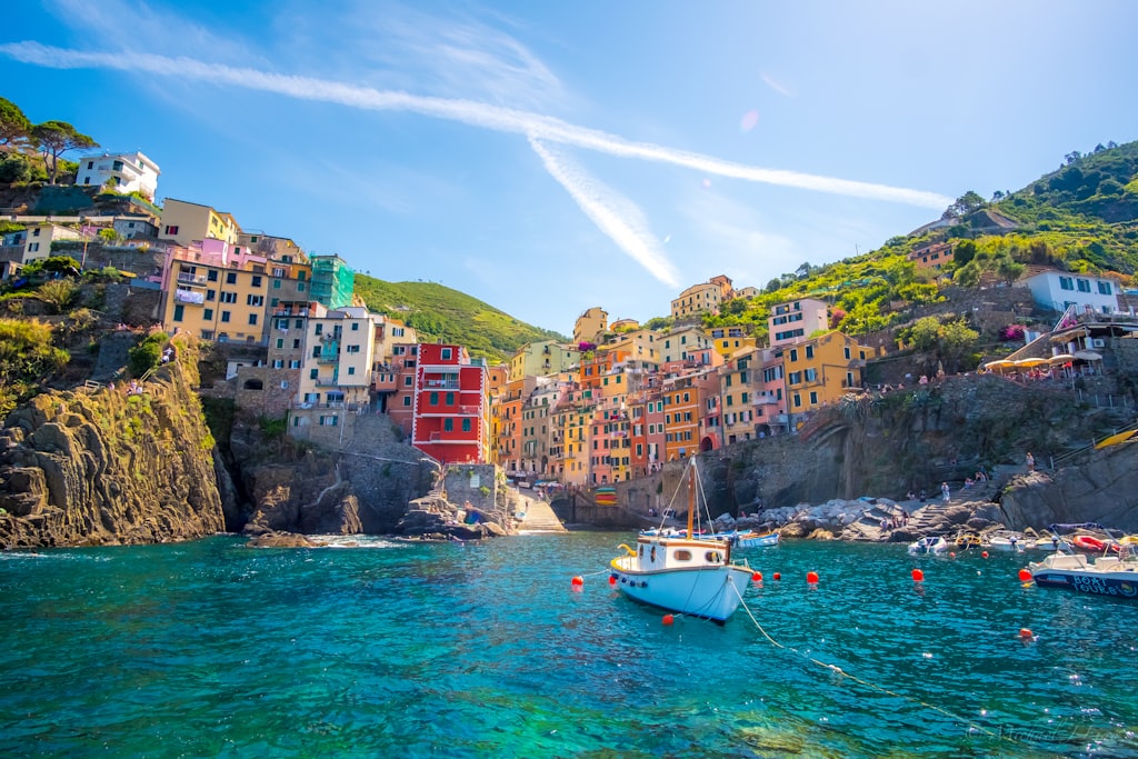 Riomaggiore harbor Cinque Terre