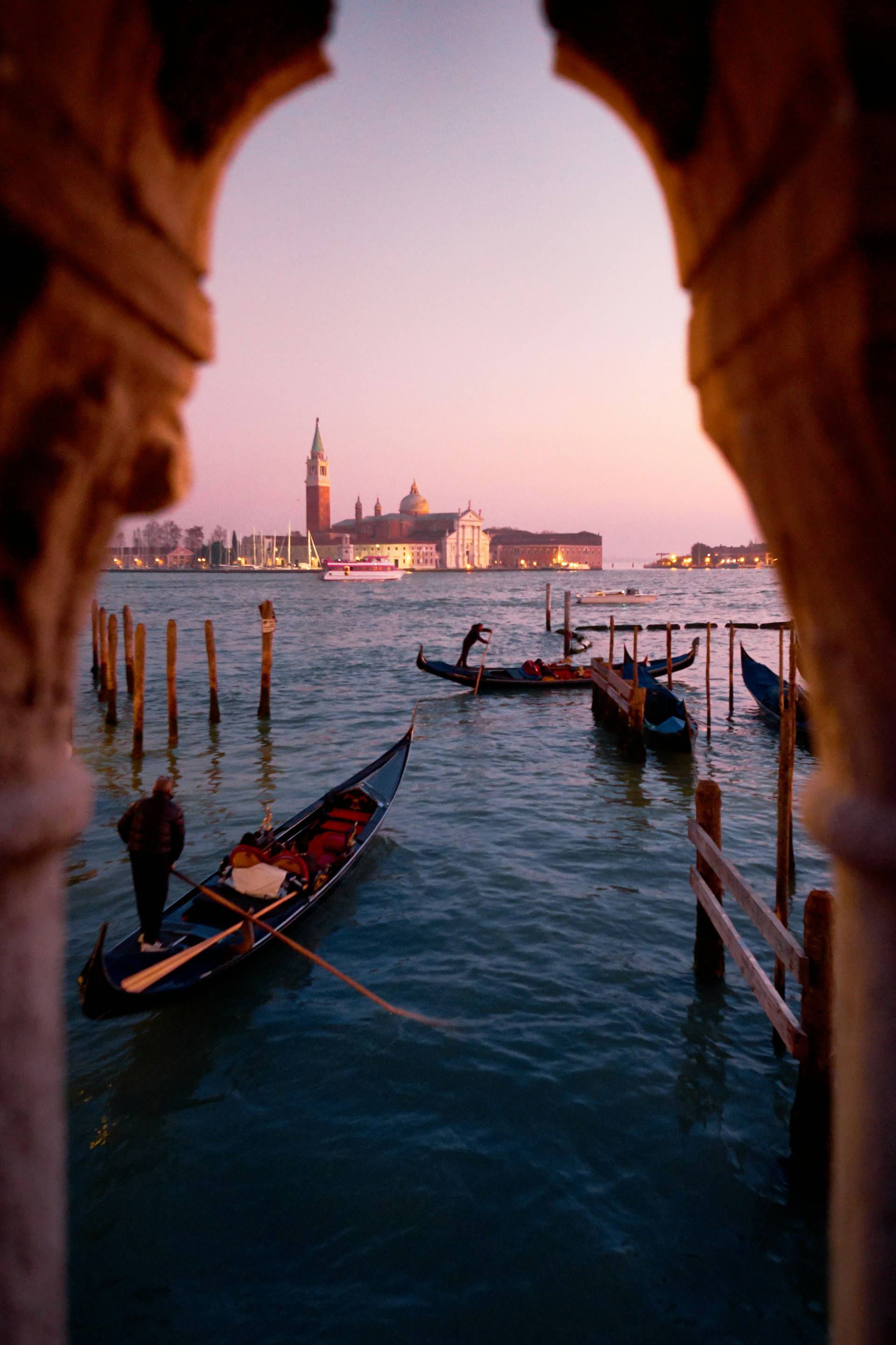 Grand Canal Venice Italy sunset Piazza San Marco